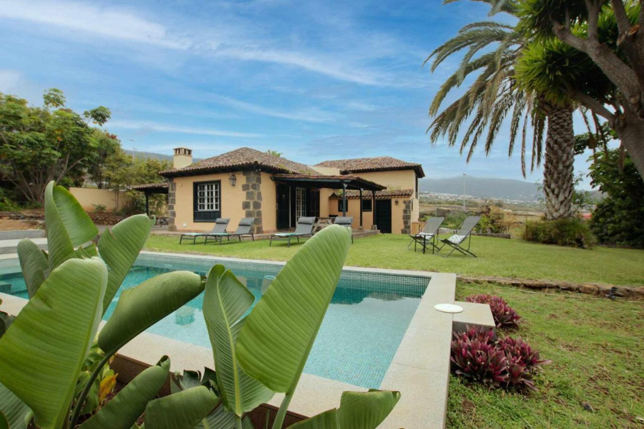 Casa Privada Con Piscinajacuzzi En La Orotava Exterior foto