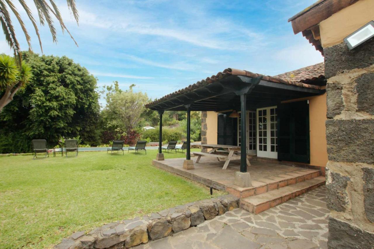 Casa Privada Con Piscinajacuzzi En La Orotava Exterior foto